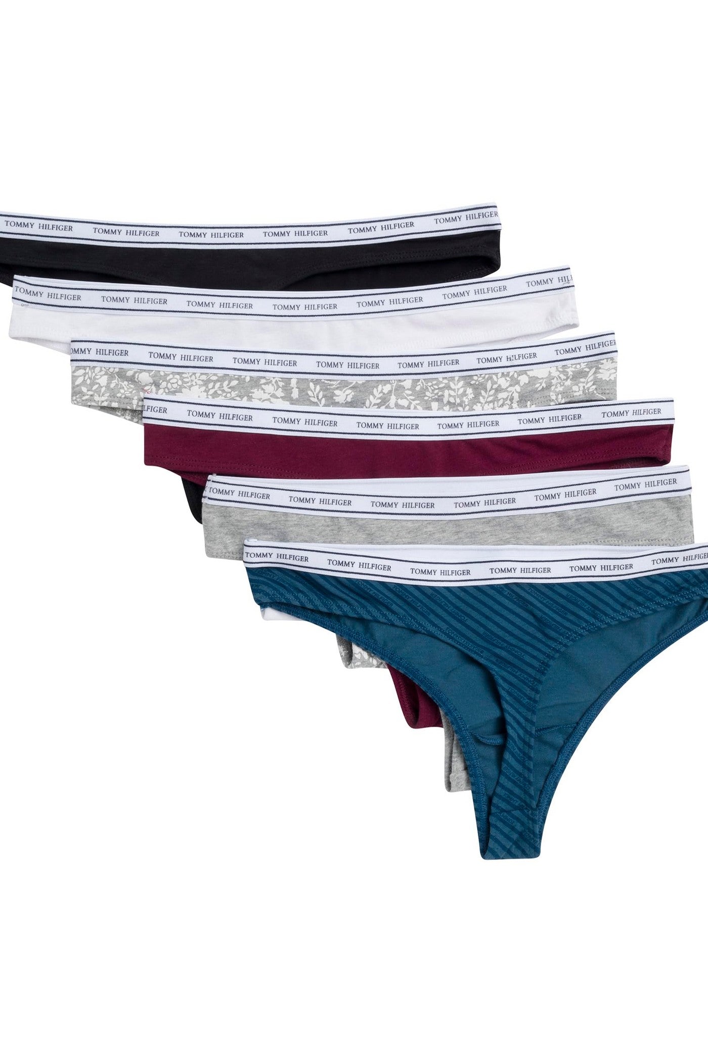 Хлопковые трусики стринг 373330049 (6 шт.) multi