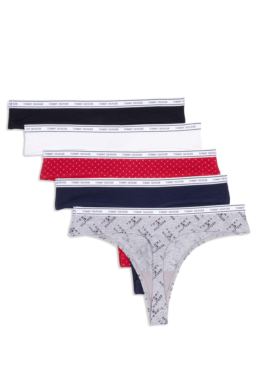 Хлопковые трусики стринг 37397577 (5 шт.) multi