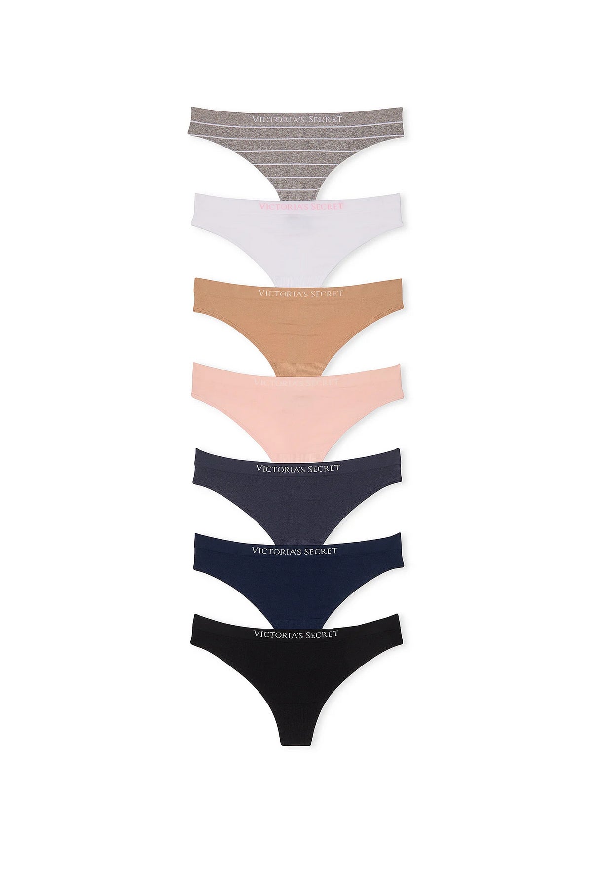 Набор трусиков стринг 172907377 multi (7 шт.)