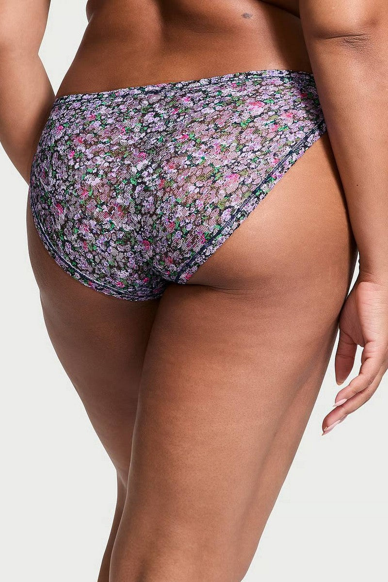 Кружевные трусики слип 107292866 violet