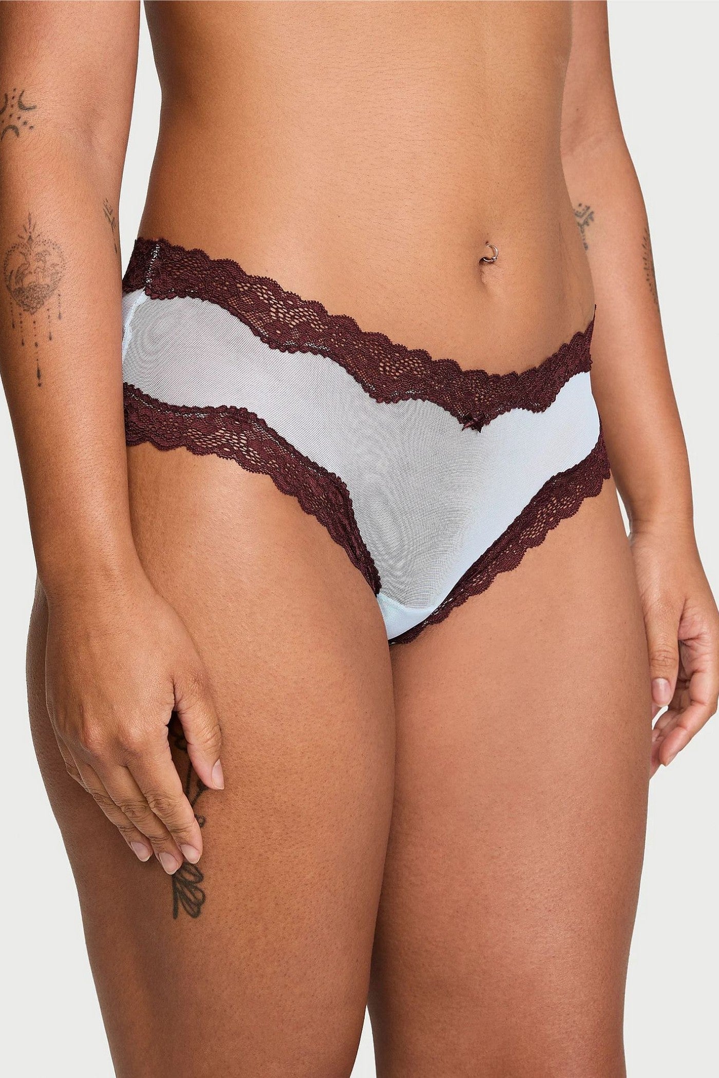 Шортики из микросетки 136921286 blue