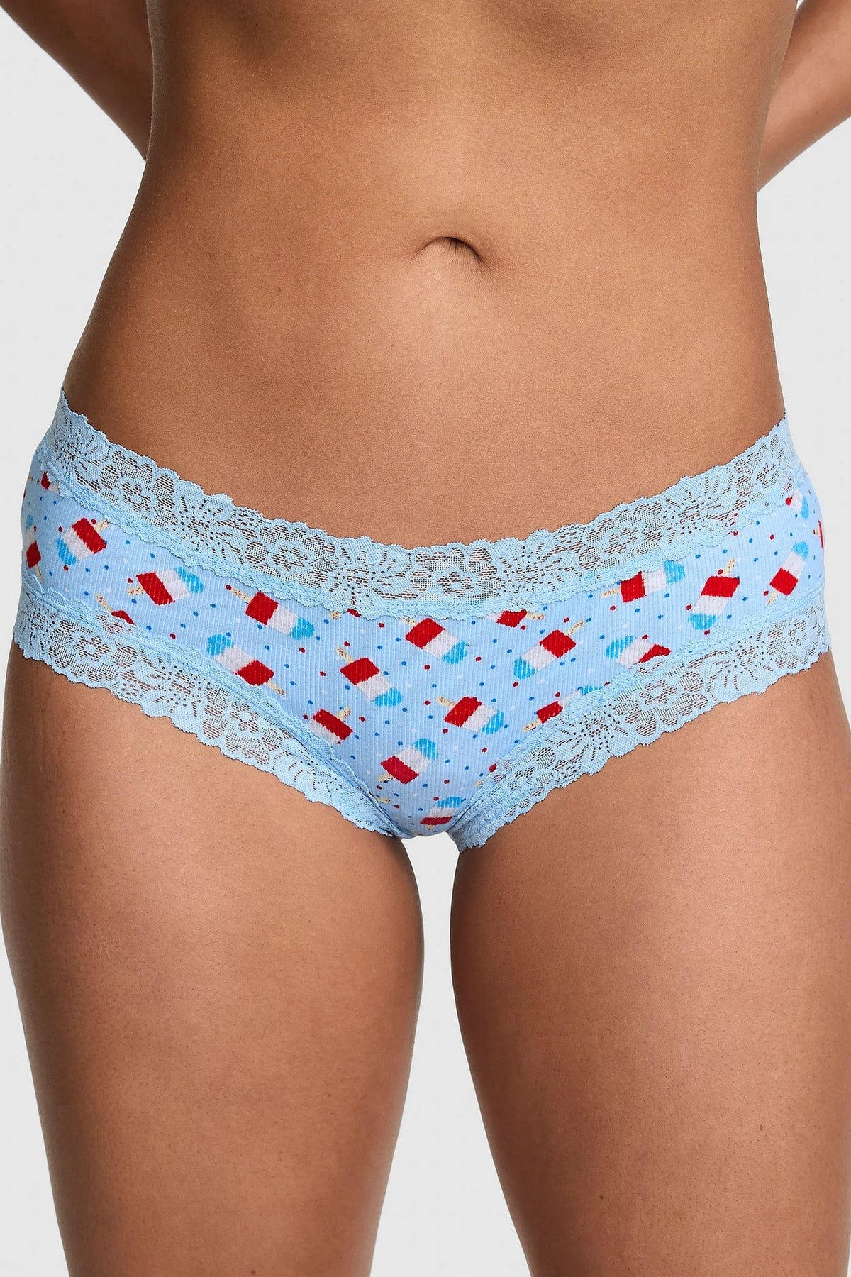 Бавовняні шортики 173210329 (5 шт.) multi Victoria`s Secret