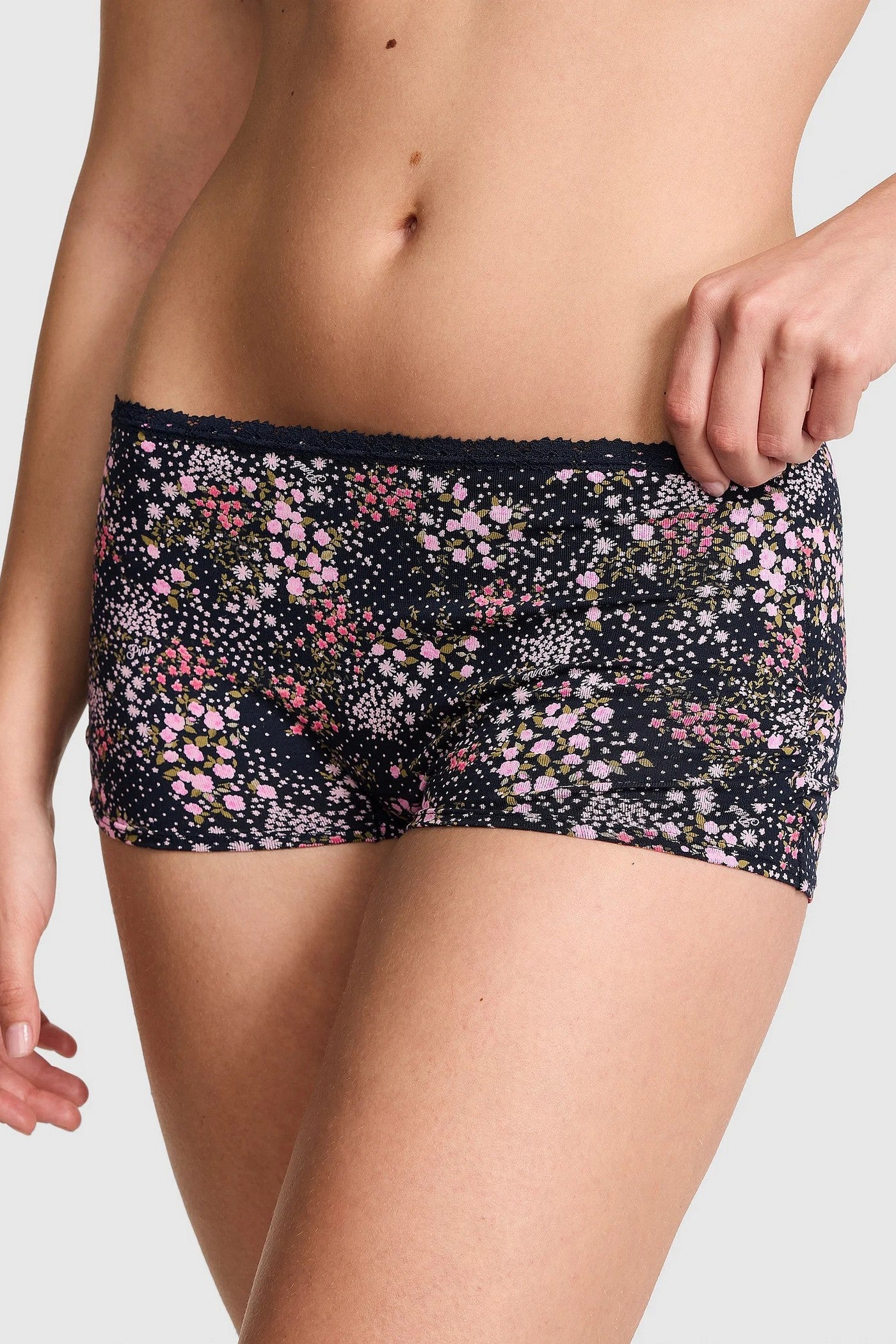 Бавовняні шортики 197469421 blue Victoria`s Secret