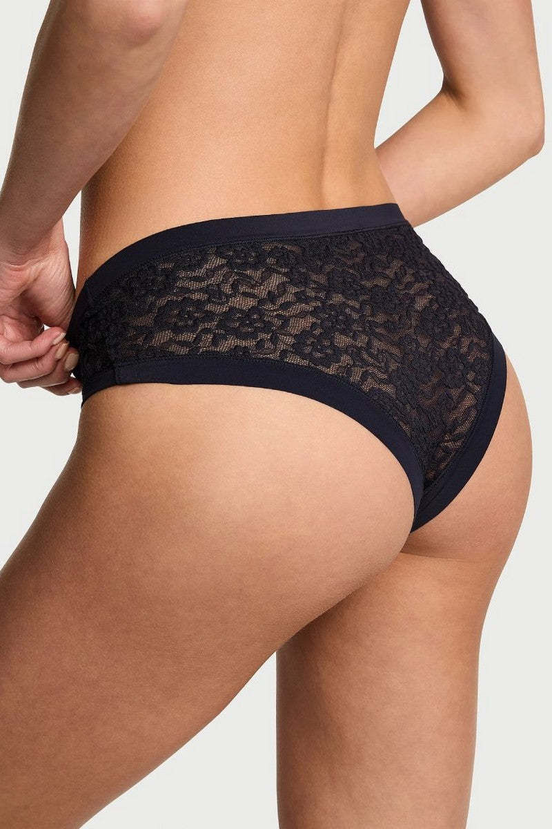 Мереживні трусики 217514916 blue Victoria`s Secret