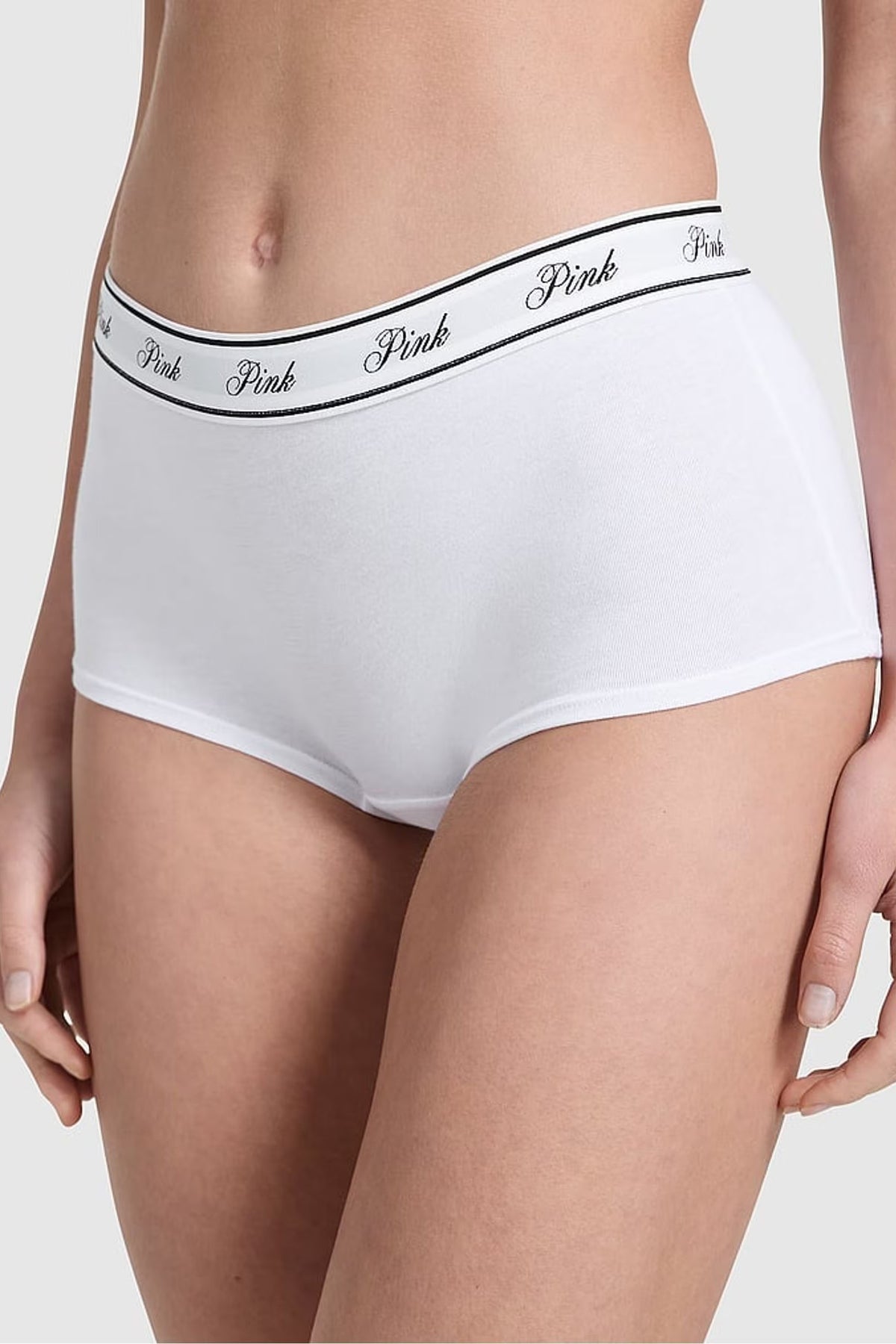 Бавовняні шортики 309772414 (5шт.) multi Victoria`s Secret білий