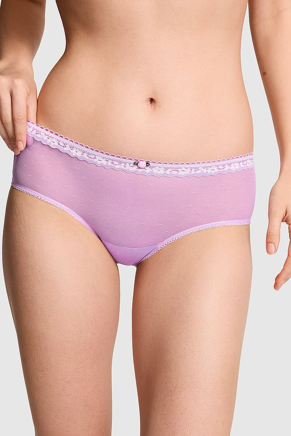 Шортики із мікросітки 323454322 lilac Victoria`s Secret
