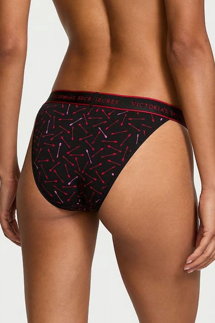 Бавовняні трусики танга 338343848 black