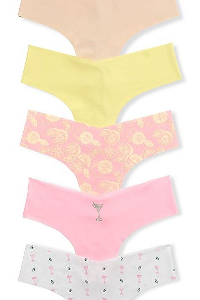 Безшовні трусики стрінги 36070349 (5 шт.) Victoria`s Secret