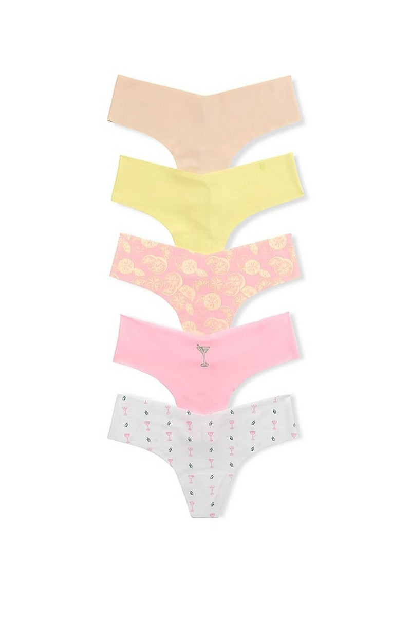 Безшовні трусики стрінги 36070349 (5 шт.) Victoria`s Secret