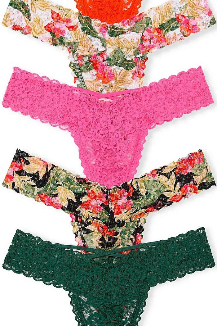 Кружевные трусики стринг 368020413 (5 шт.) multi