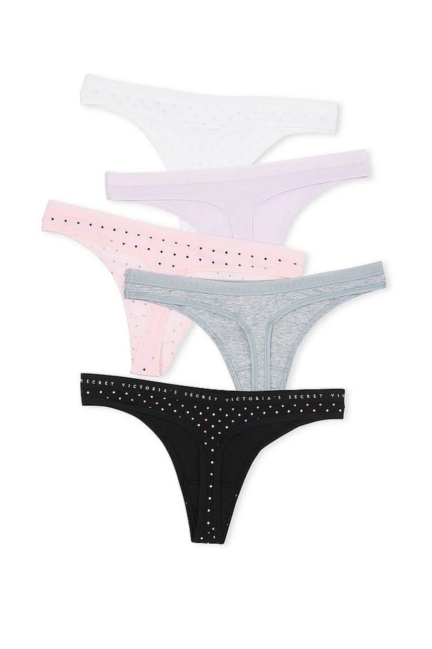 Хлопковые трусики стринг 394506782 multi (5 шт.)