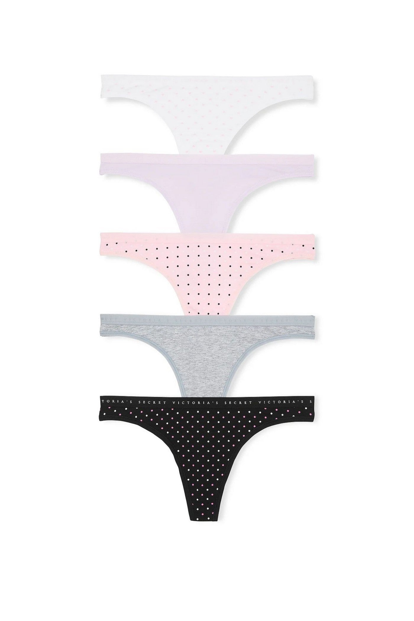 Хлопковые трусики стринг 394506782 multi (5 шт.)