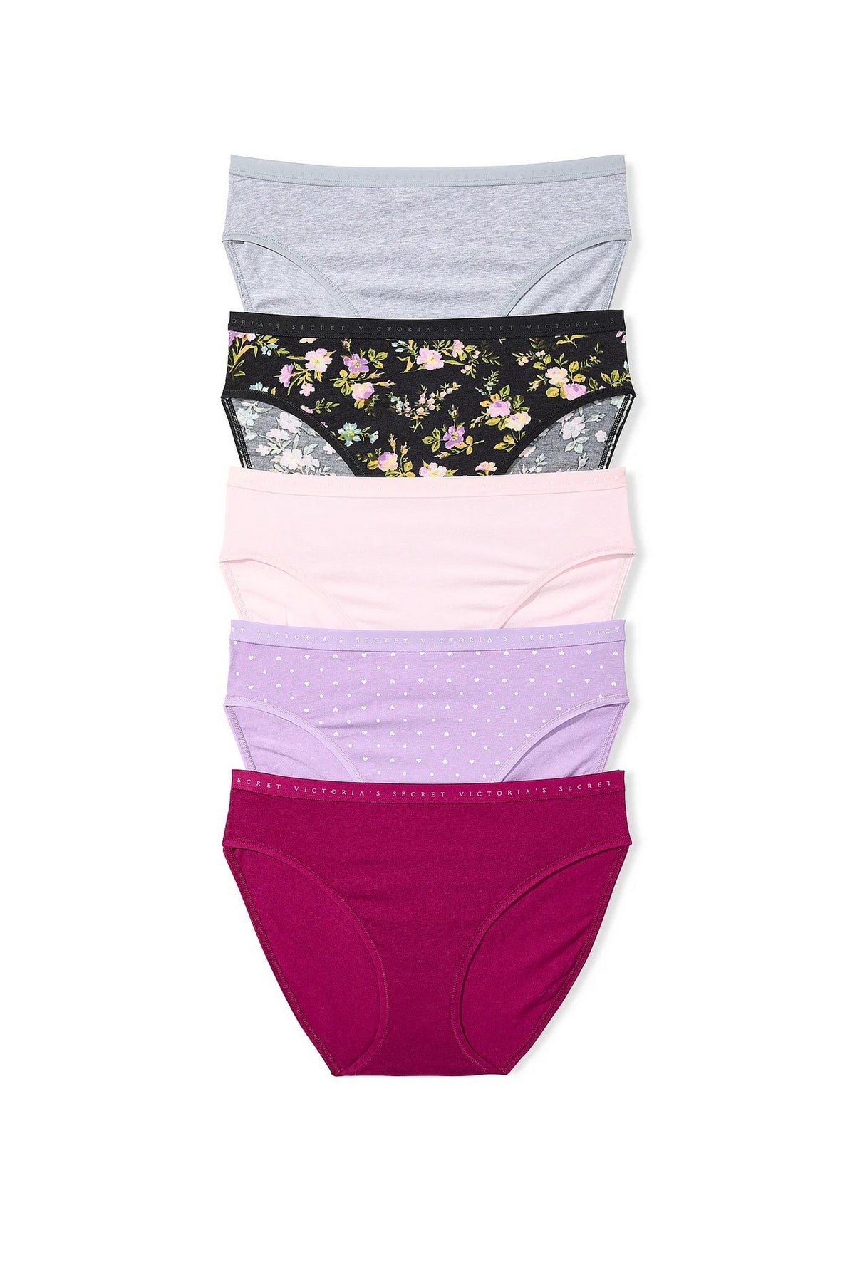 Бавовняні трусики сліпи 410240036 (5 шт.) multi Victoria`s Secret