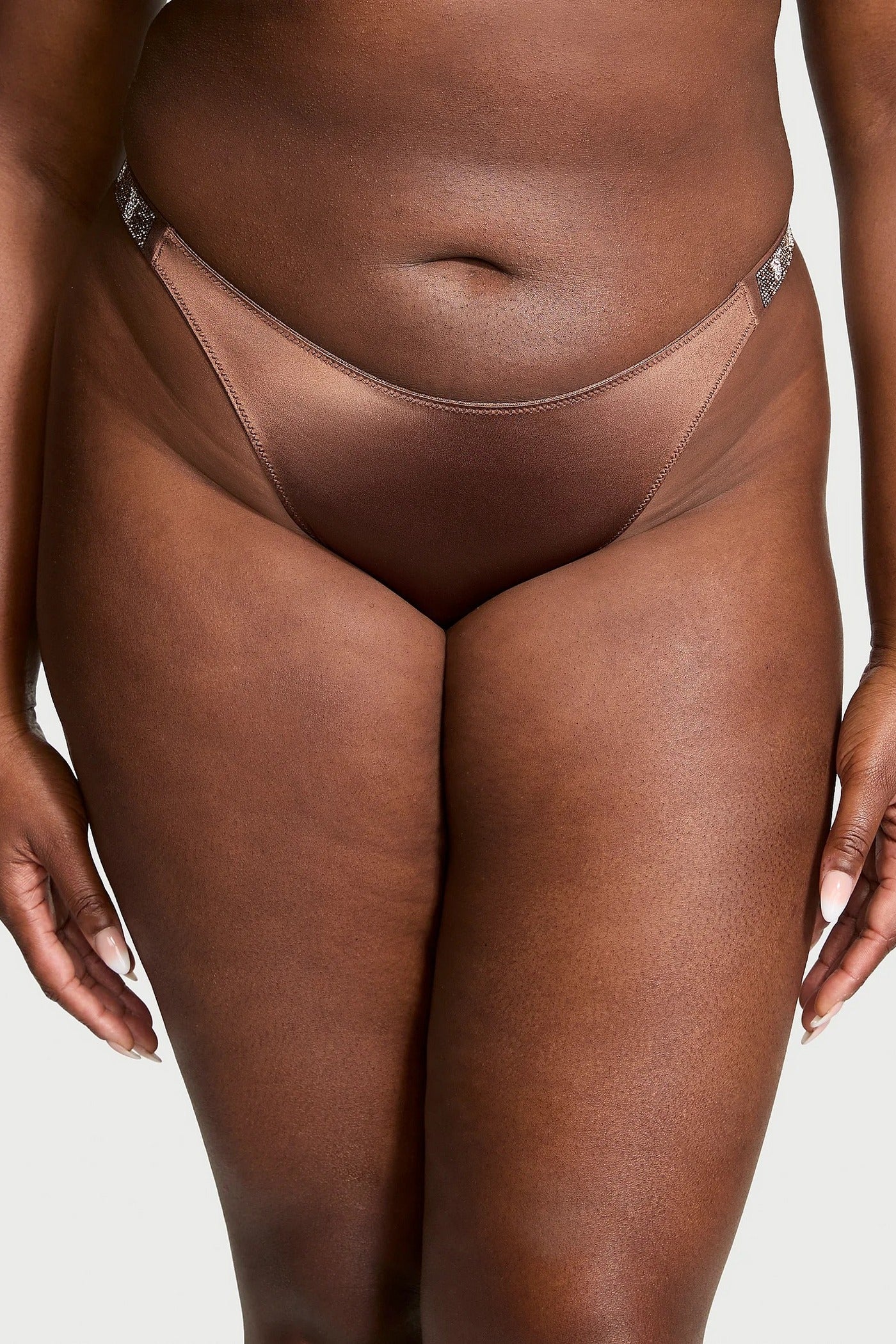 Трусики танга 43211687 chocolate