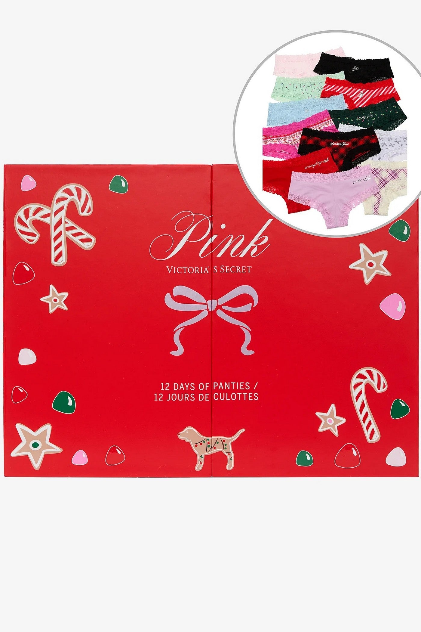 Адвент-календар з трусиками 432658317 multi Victoria`s Secret