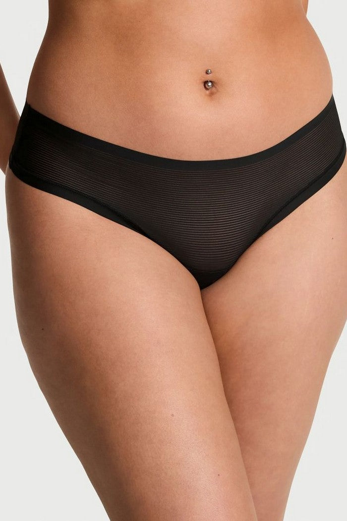 Трусики стринг из микросетки 46072857 black