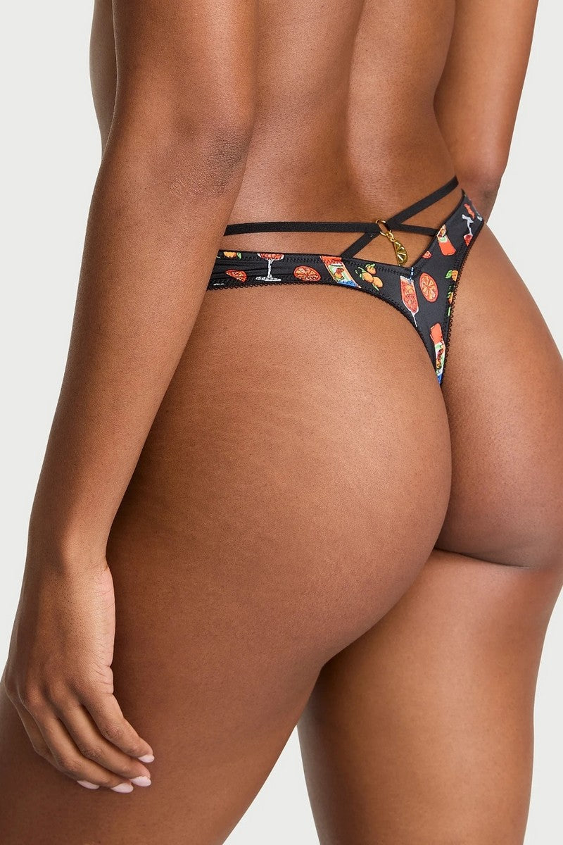 Гладкие трусики стринг 468172219 black