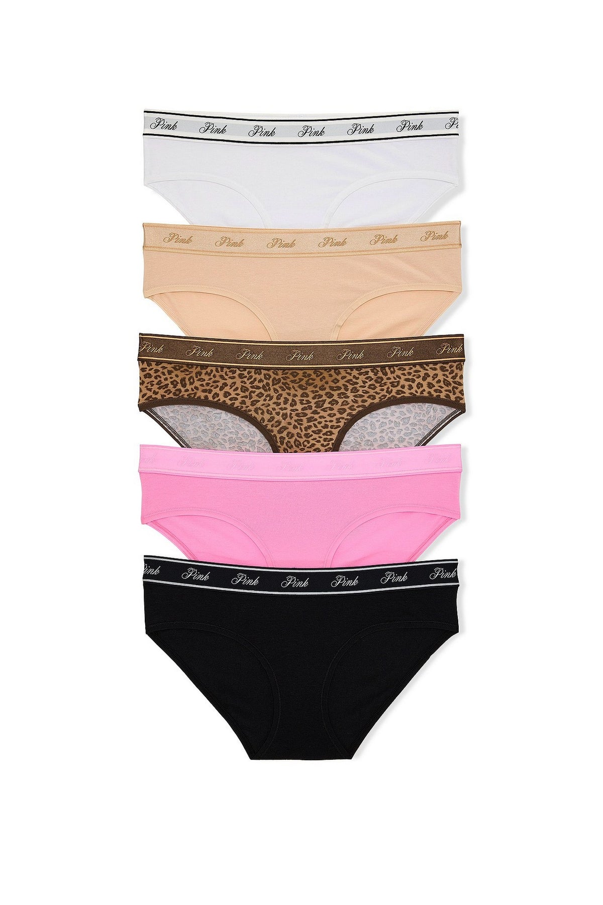 Бавовняні трусики сліпи 470838130 (5 шт.) multi Victoria`s Secret