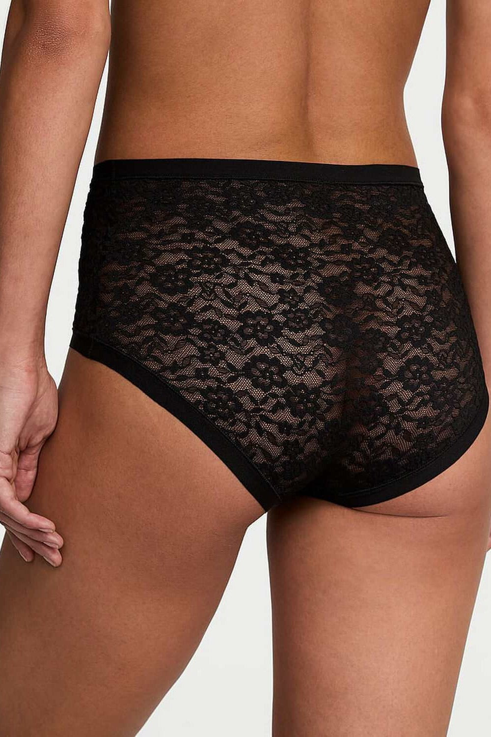 Мереживні трусики 472530002 black
