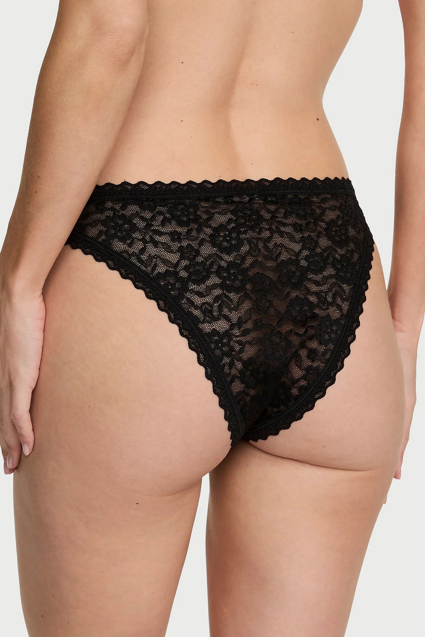 Мереживні трусики брифі 517139893 Black Victoria`s Secret