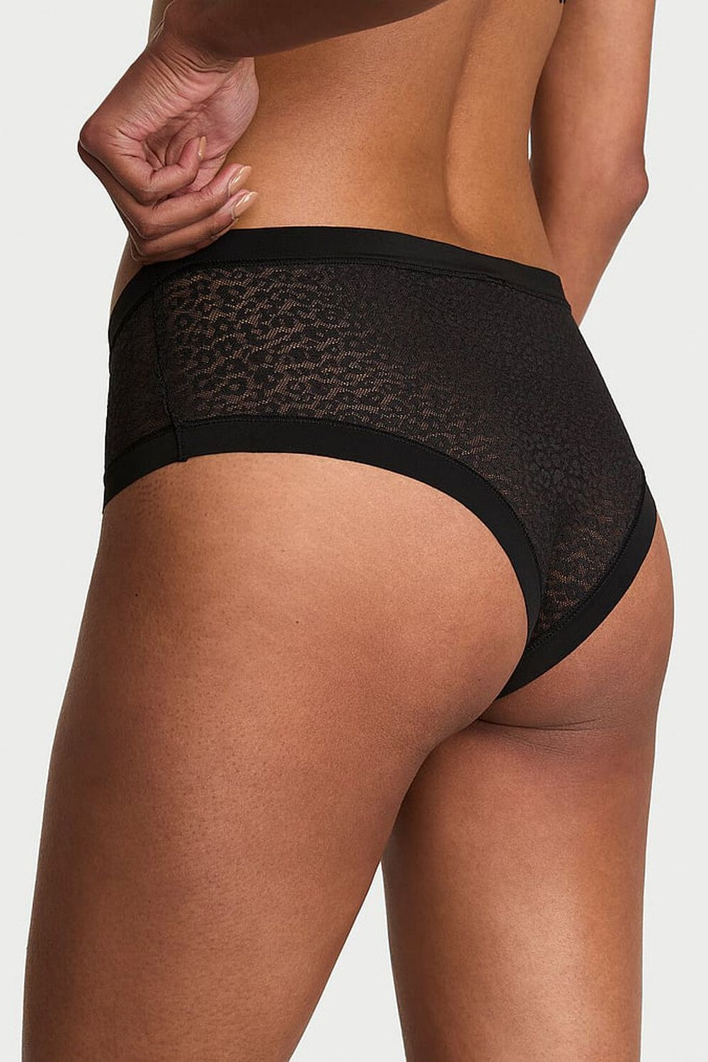 Шортики із мікросітки 520919831 black Victoria`s Secret