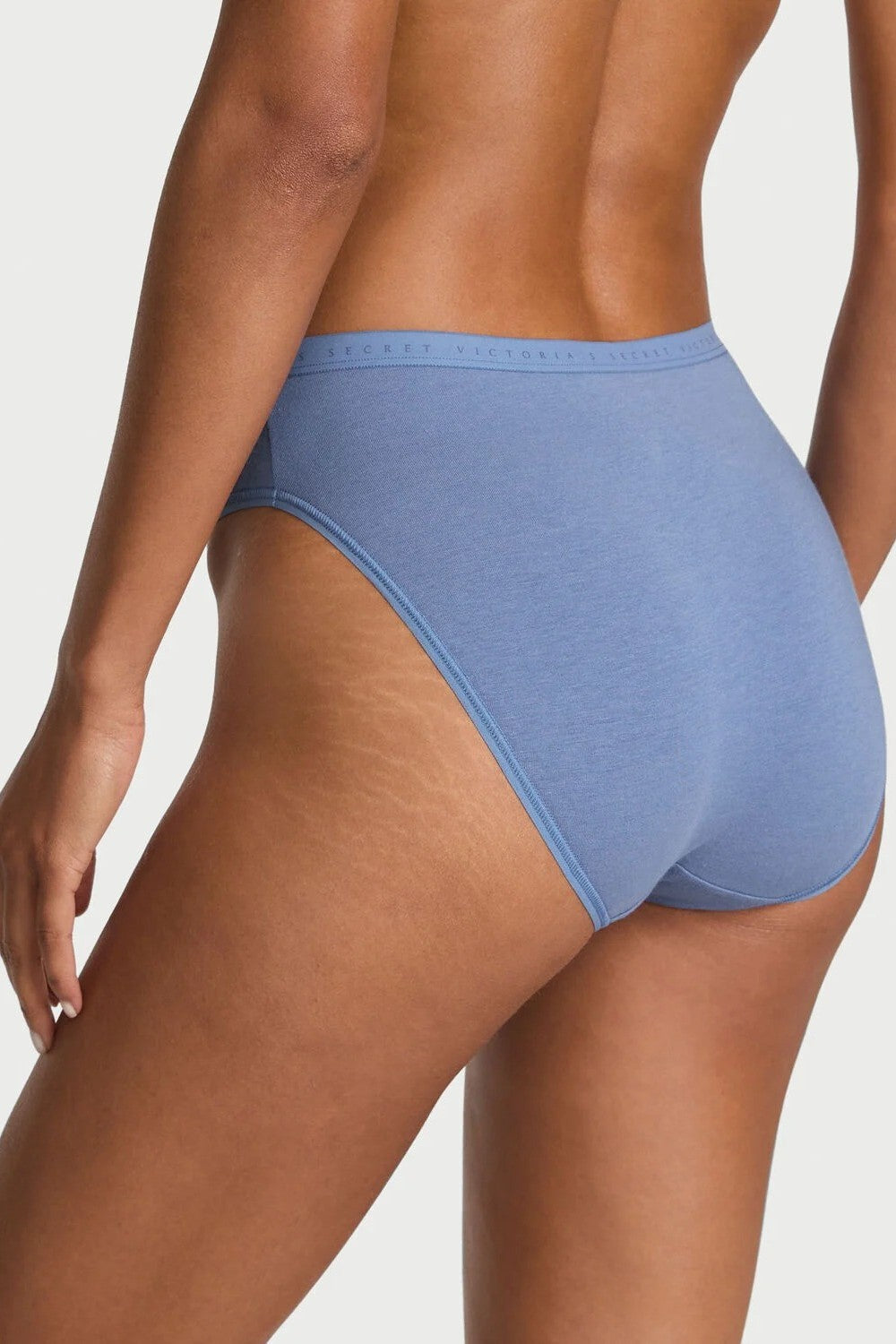Бавовняні трусики бріфі 564908576 blue Victoria`s Secret