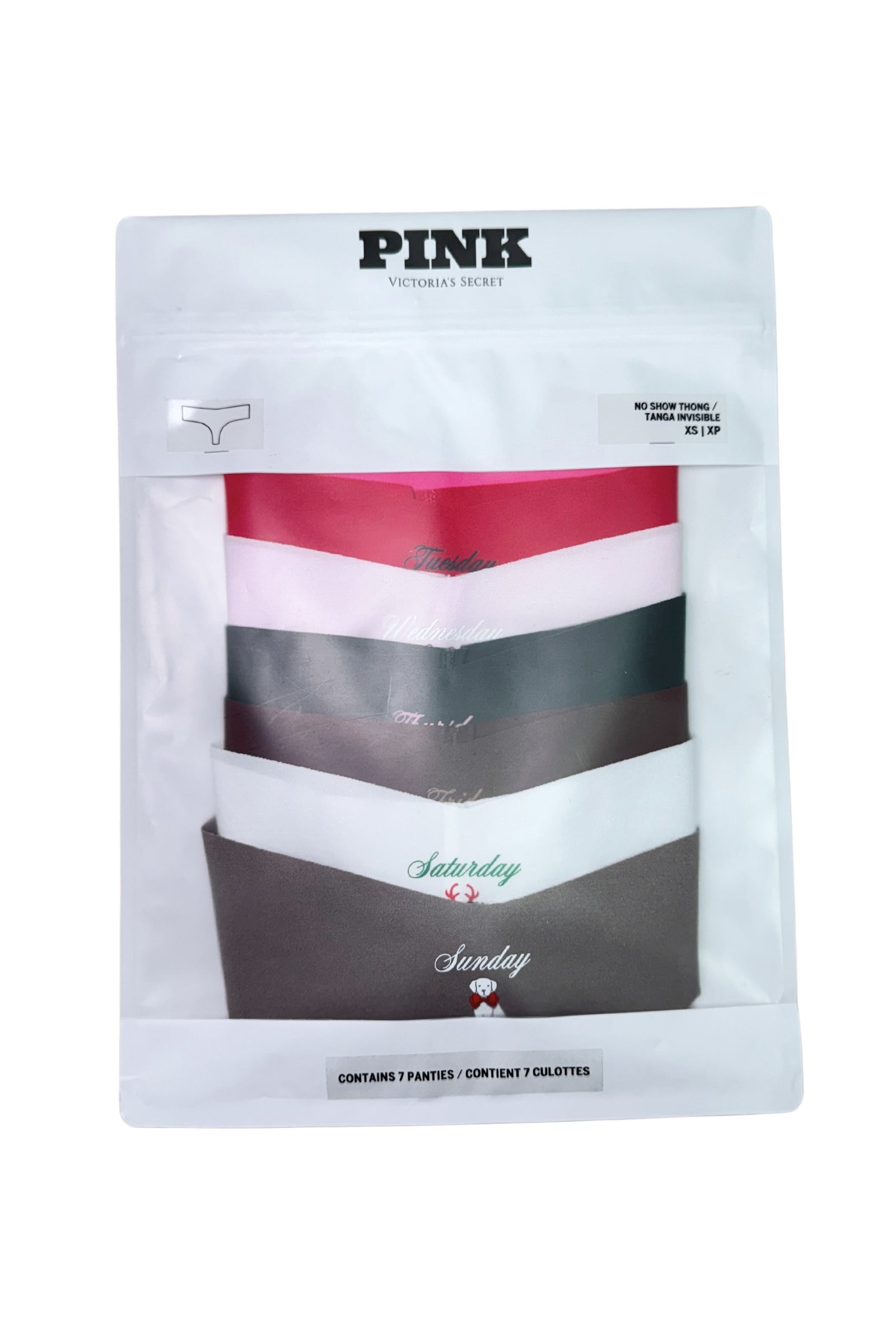 Набор трусиков стринг 622173574 multi (7 шт.)