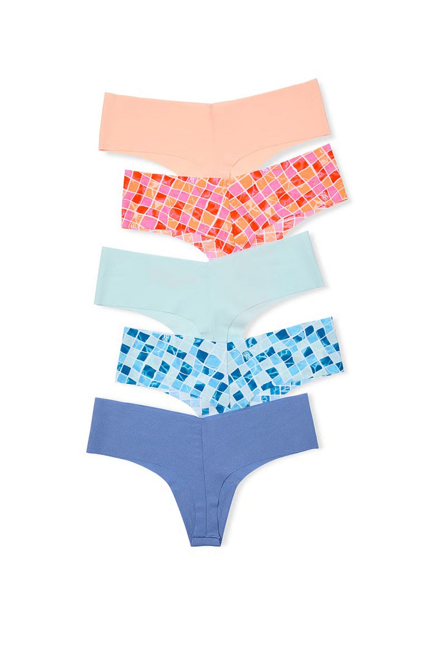 Бесшовные трусики стринг 629916766 multi (5 шт.)