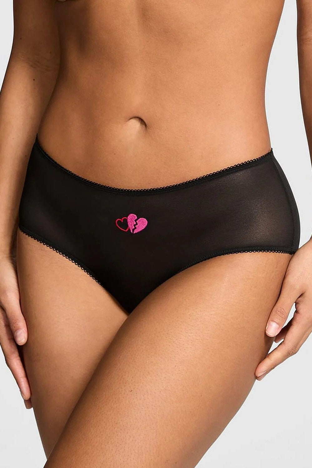 Шортики з вишивкою 67730847 Black Victoria`s Secret