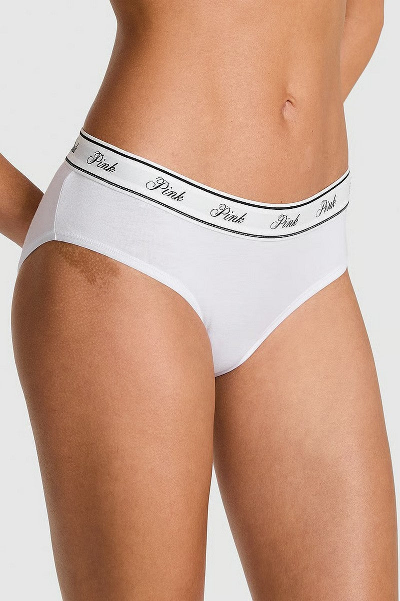Бавовняні трусики сліпи 700400577 (5 шт.) multi Victoria`s Secret білий