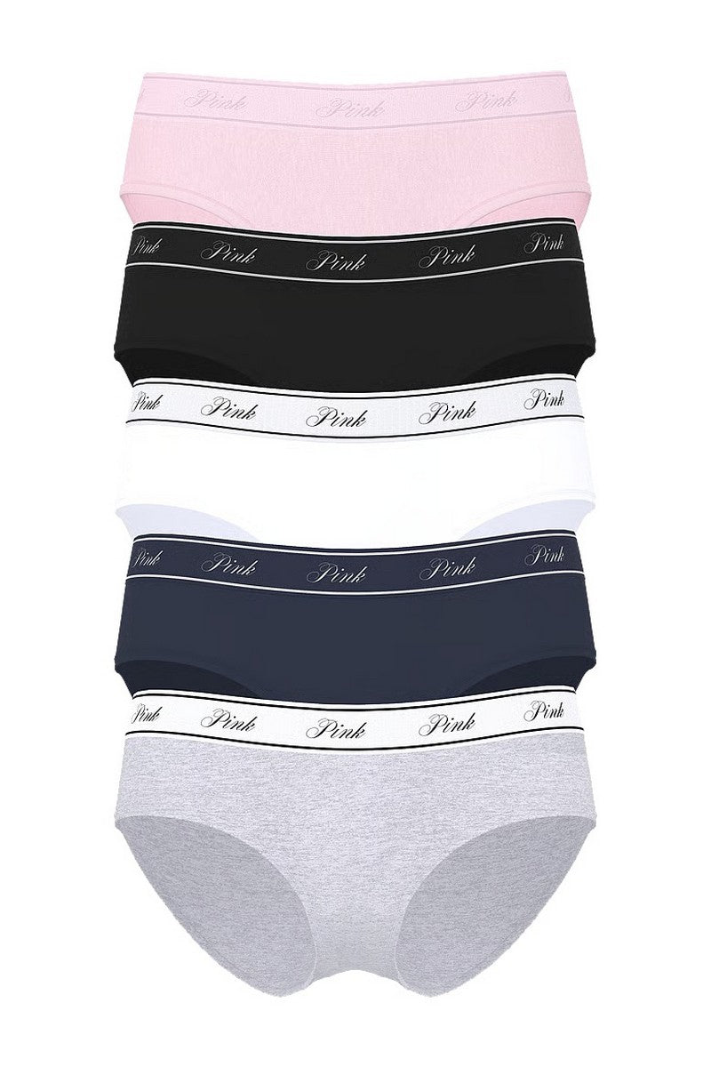Бавовняні трусики сліпи 700400577 (5 шт.) multi Victoria`s Secret