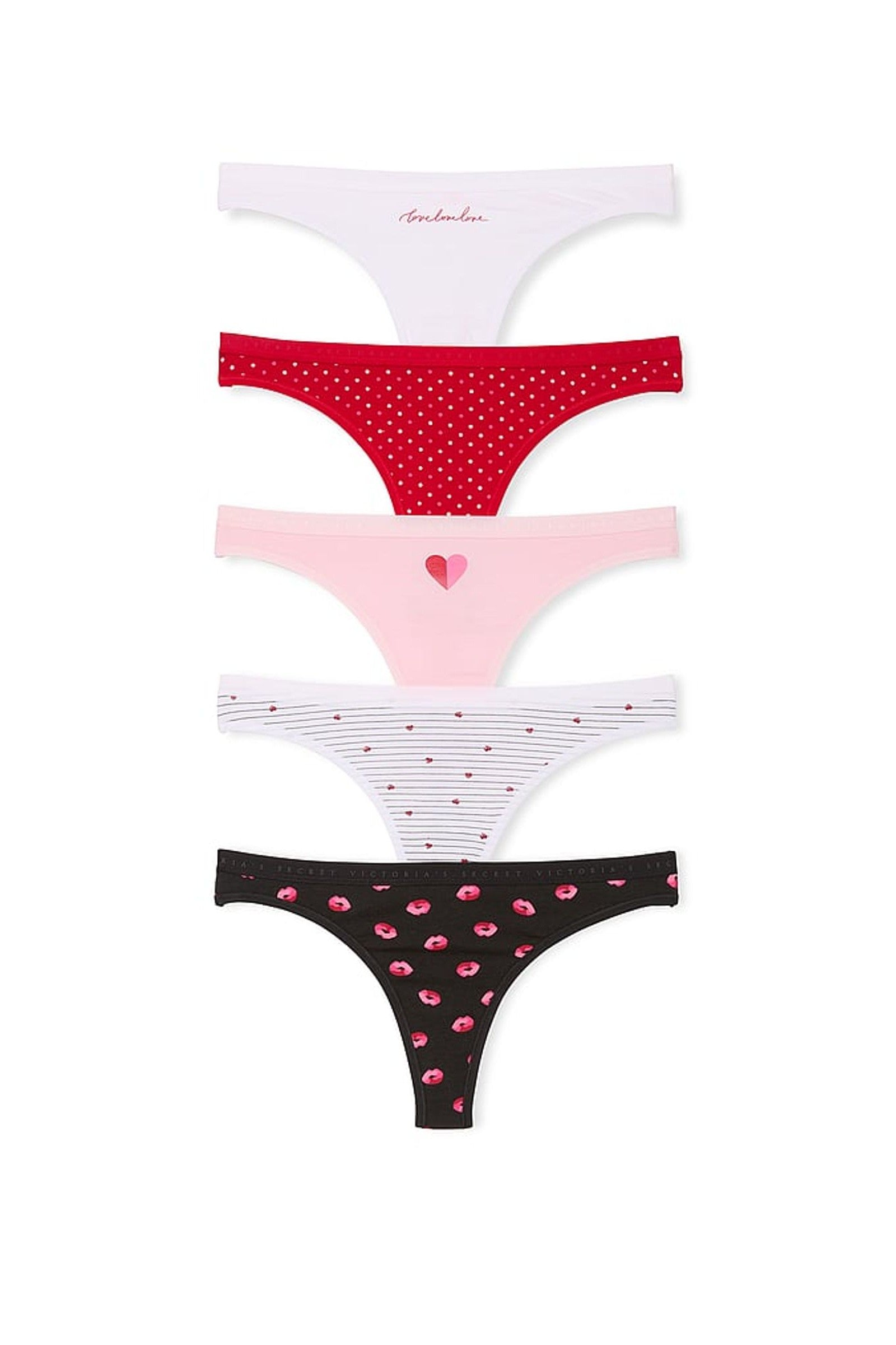 Хлопковые трусики стринг 70702922 multi (5 шт.)