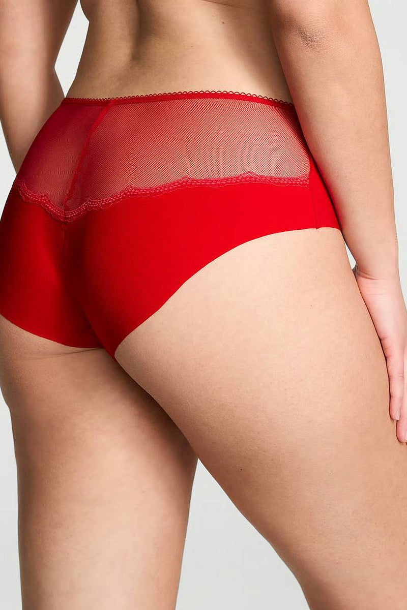 Бесшовные шортики 731018508 red