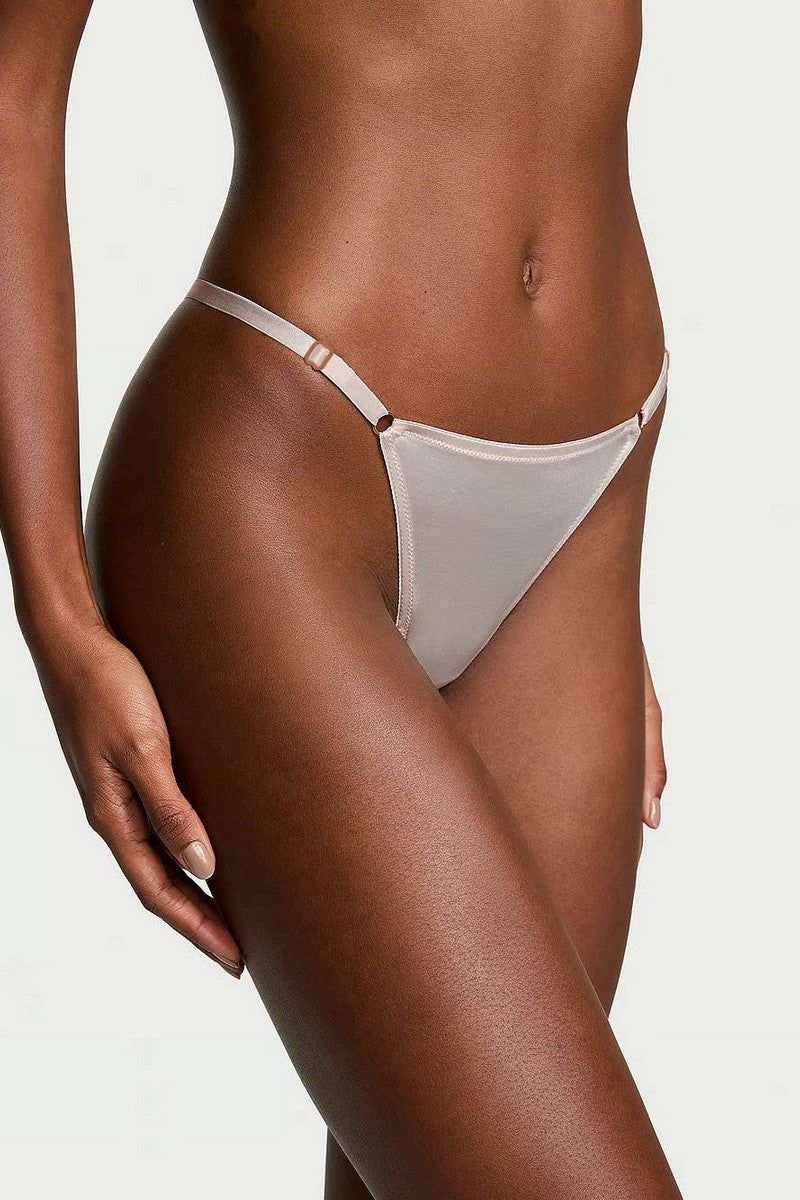 Гладкие трусики стринг 745747867 gray