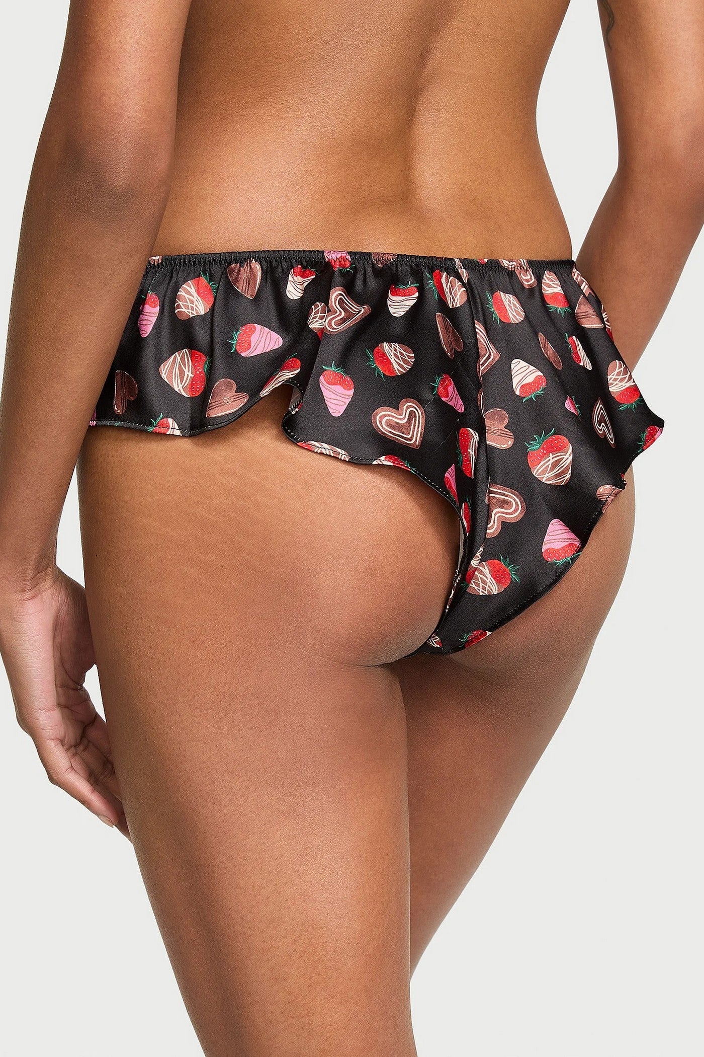 Атласные трусики 779265145 black