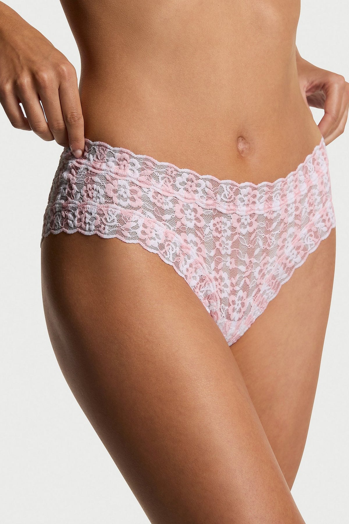Мереживні шортики 781081046 (5 шт.) multi Victoria`s Secret смужка