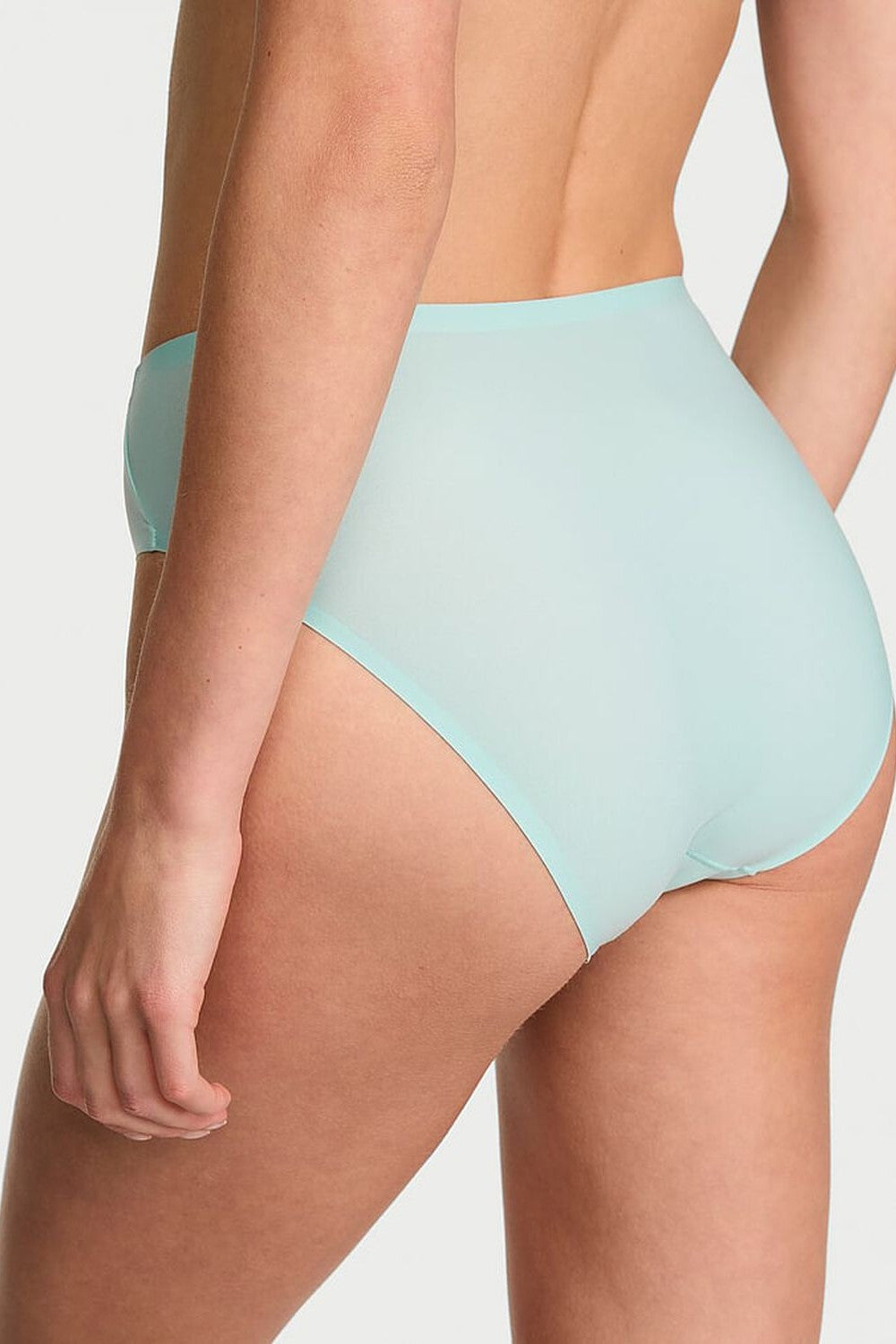 Гладкі трусики бікіні 79016209 blue Victoria`s Secret вигляд ззаду