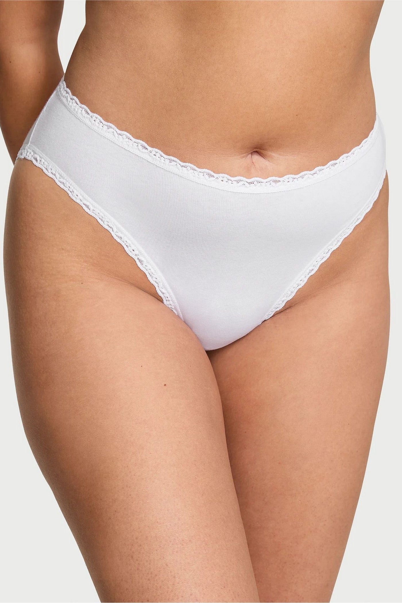 Хлопковые трусики слип 797543991 white