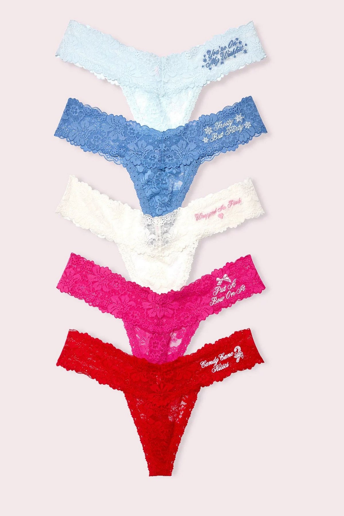 Подарунковий набір трусиків 807728728 (5 шт.) multi Victoria`s Secret