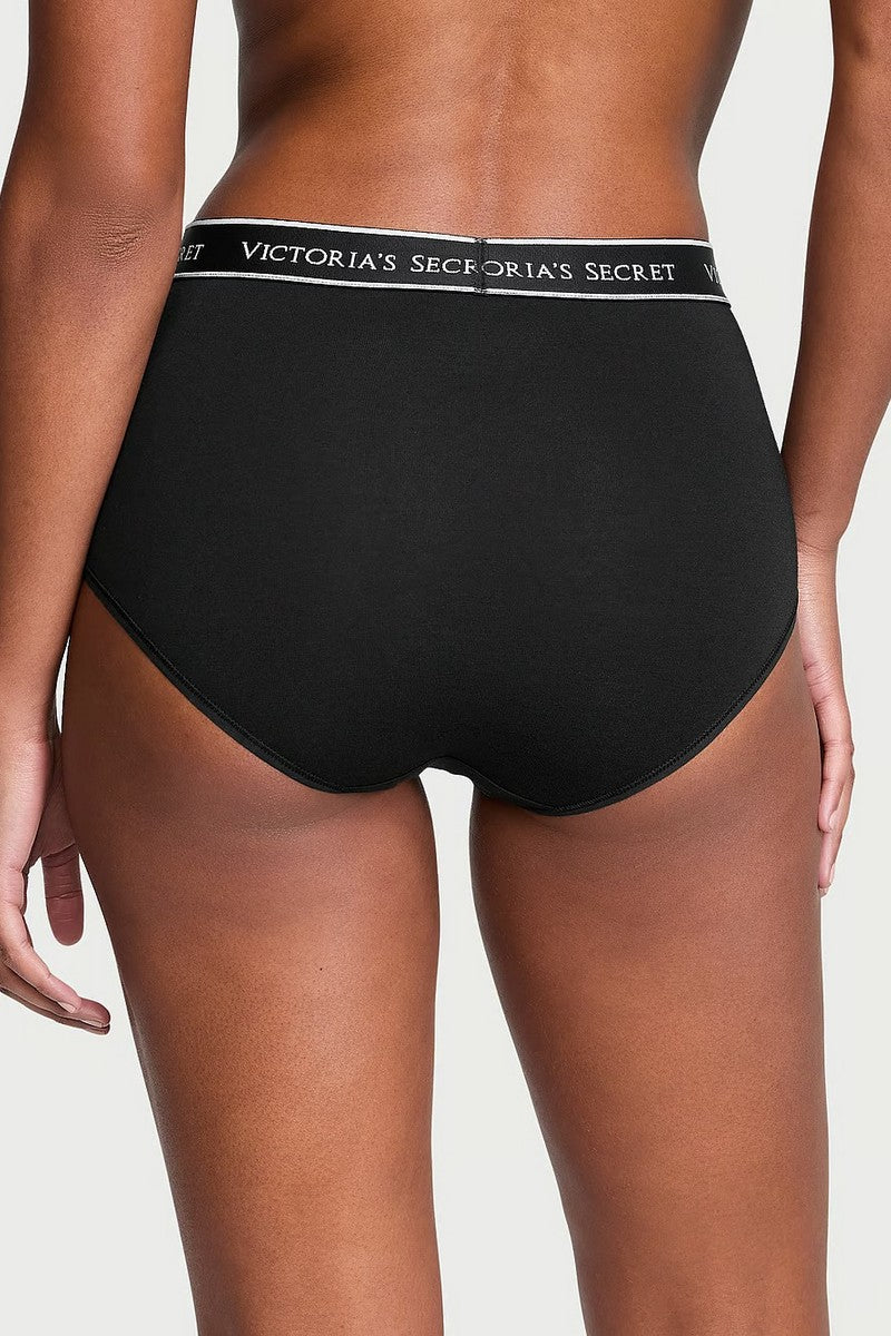 Хлопковые трусики слип 812000287 black