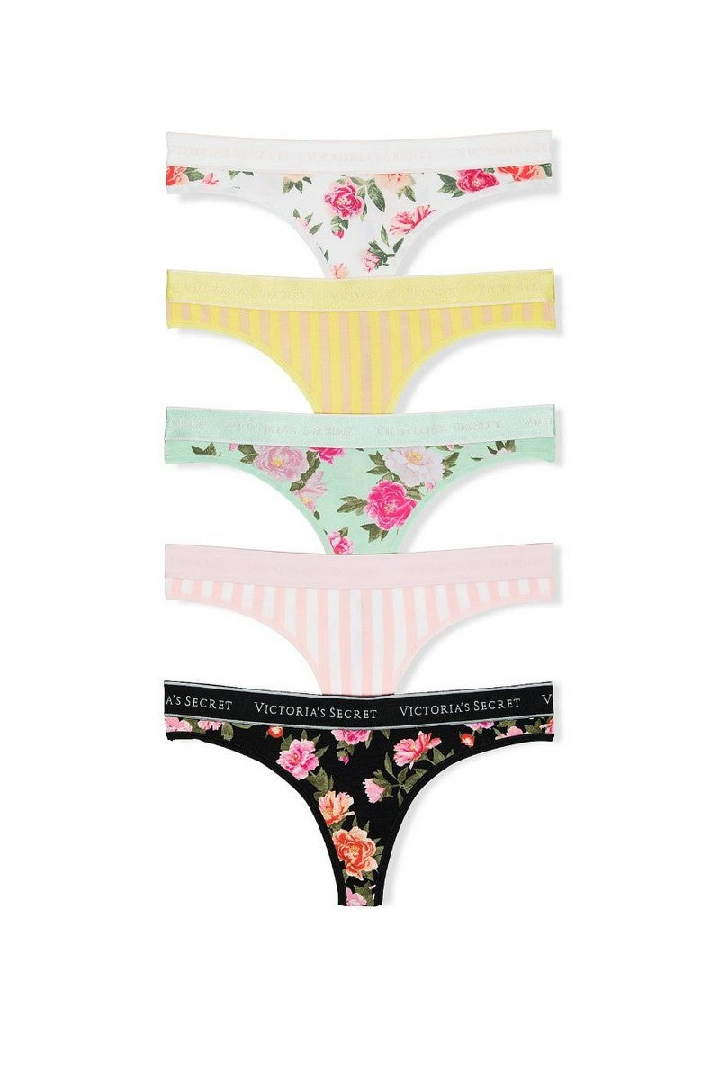 Хлопковые трусики стринг 835131313 multi (5 шт.)