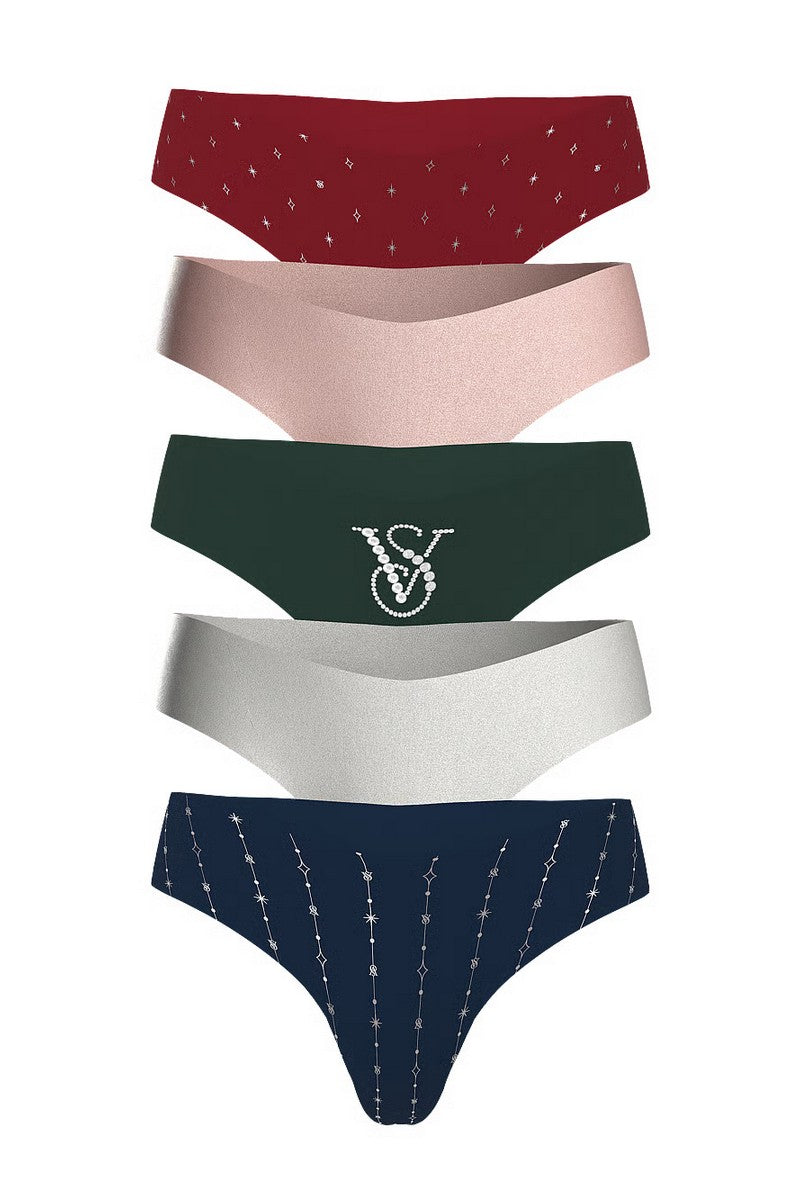 Безшовні трусики стрінги 855795860 (5 шт.) multi
