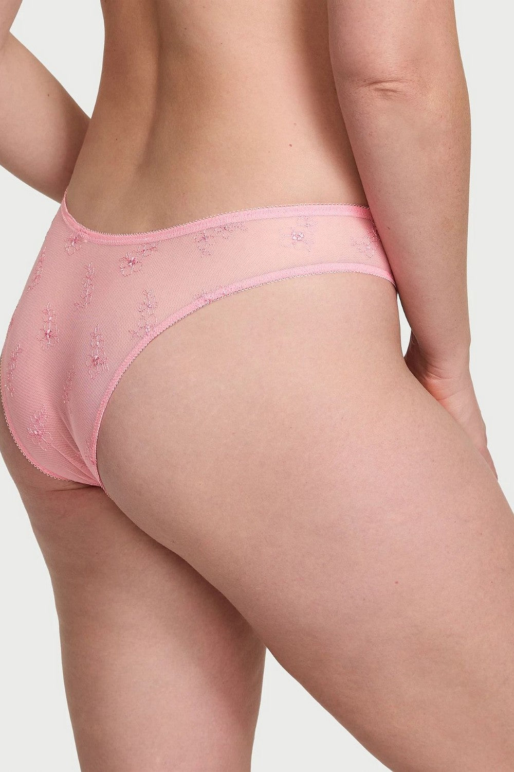 Трусики бразилиана с вышивкой 868852581 rose