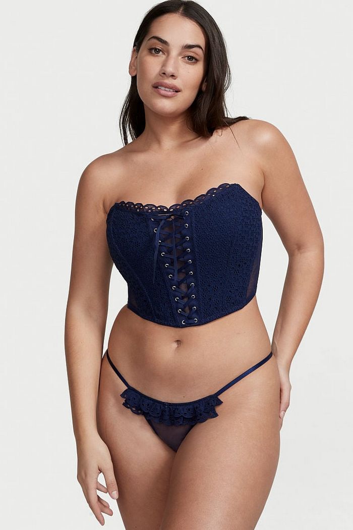 Трусики танга с рюшами 871697816