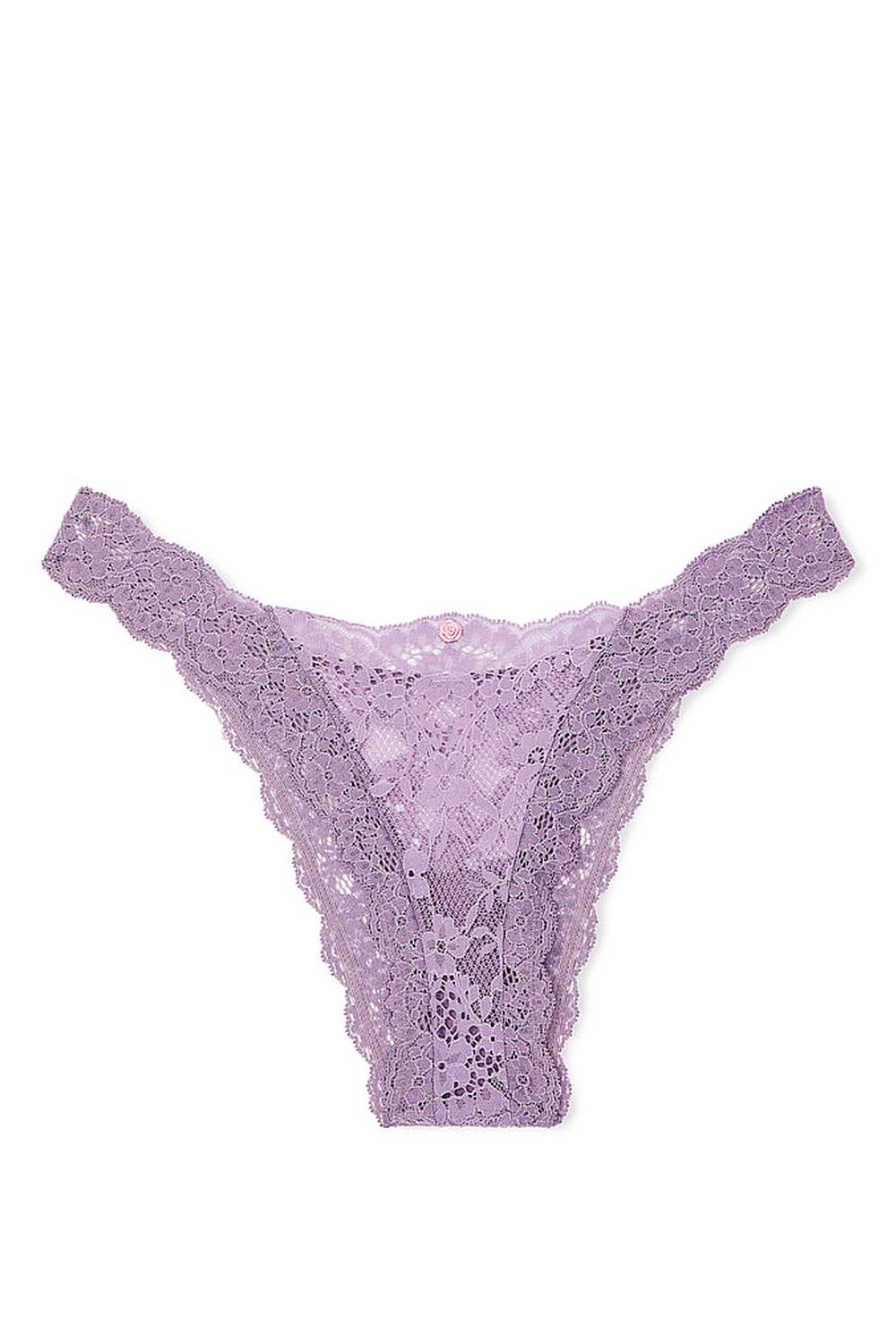 Кружевные трусики стринг 882936233 lilac