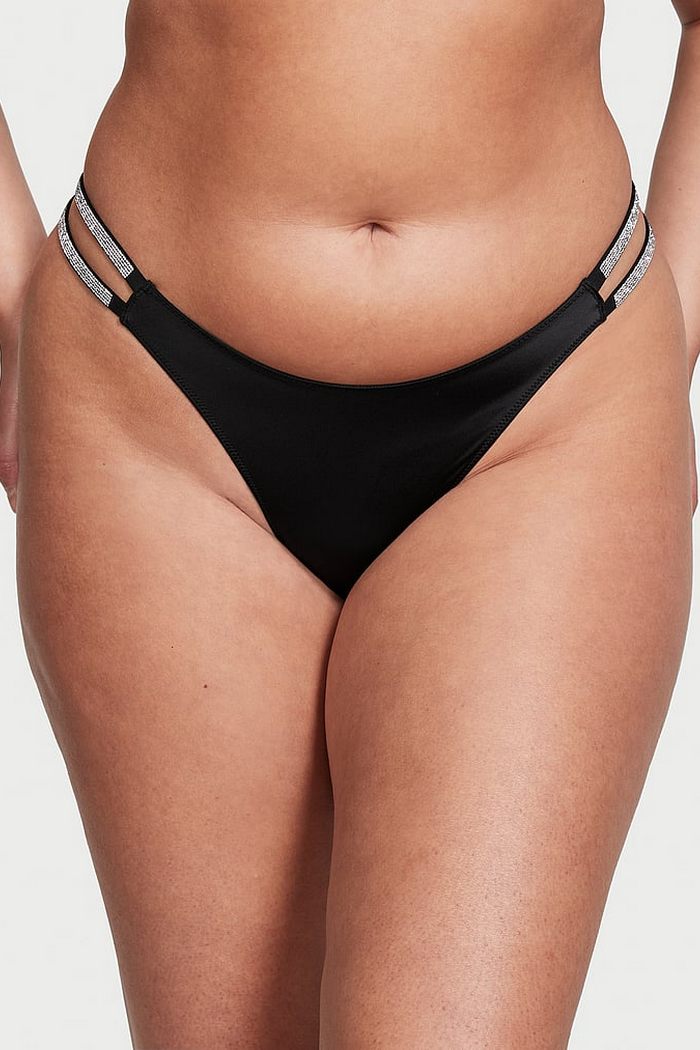 Трусики танга со стразами 90173421