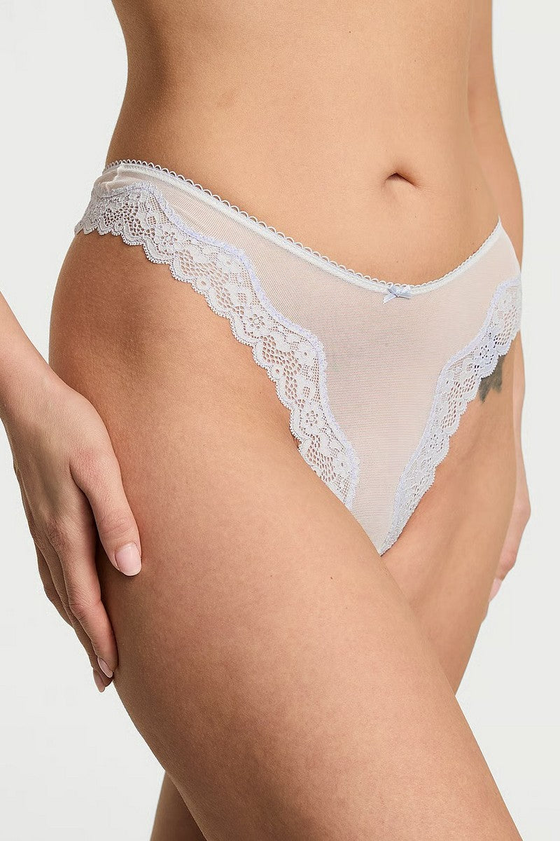 Трусики стринг из микросетки 902928808 blue