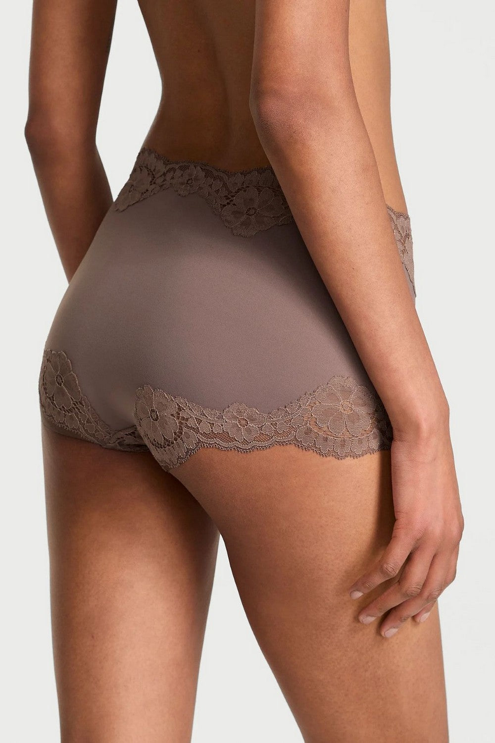 Шортики с кружевом 908241695 gray