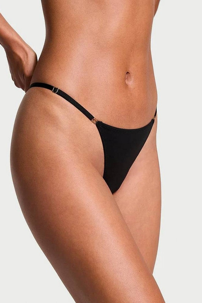 Гладкие трусики стринг 920667080 black