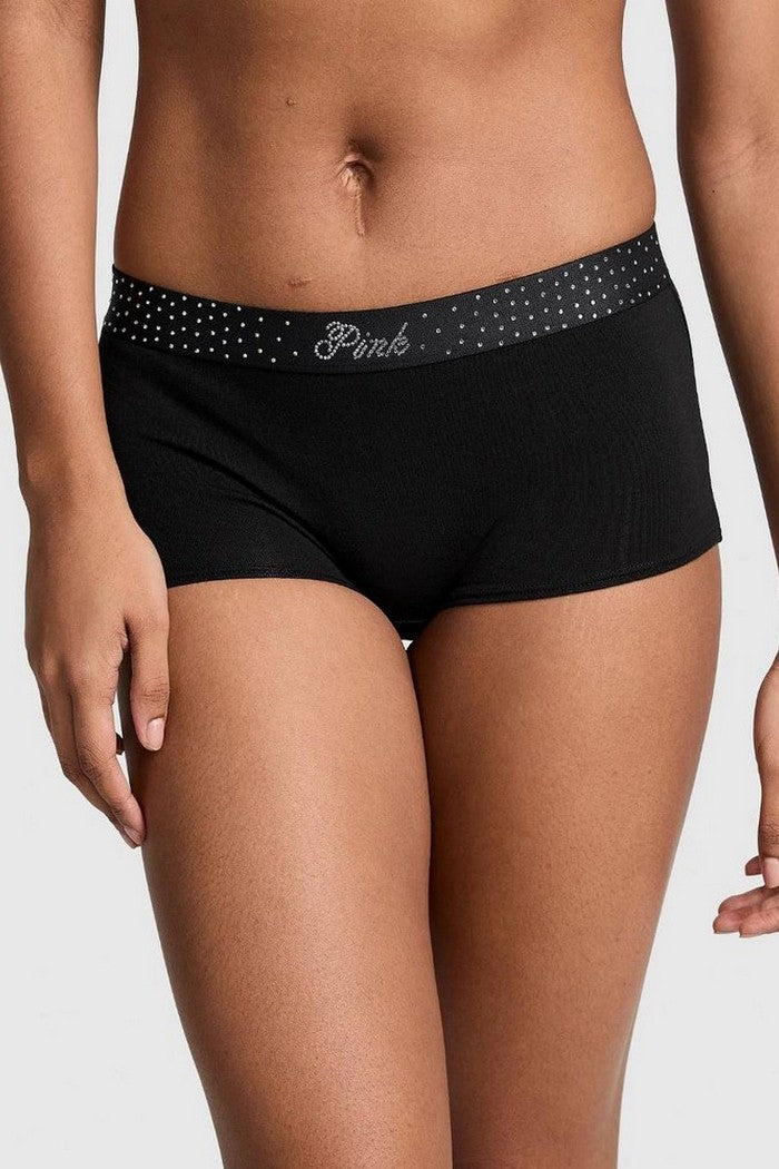 Гладкие шортики 922823619 black